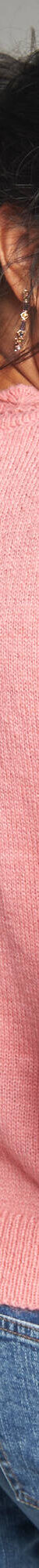 Gilet boutonné col montant, maille fantaisie  (bois de rose) Gilet boutonné col montant, maille fantaisie  (bois de rose)